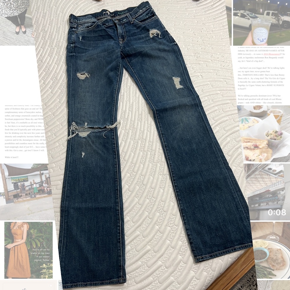 7 for all mankind Boot Cut Jeans